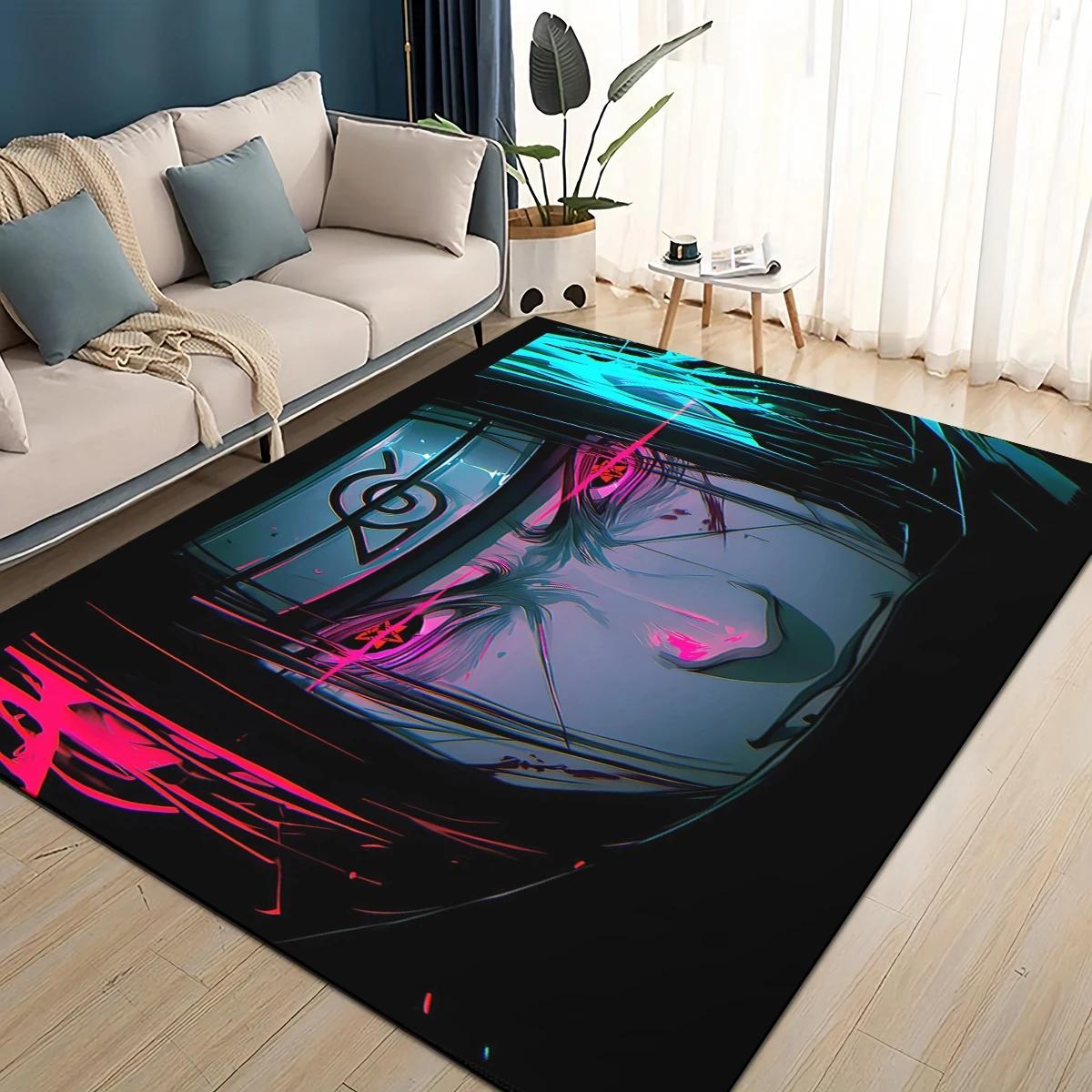 

3D Cartoon I-Itachi 3D Japan Anime Rug Carpet for Living Room Bedroom Home Decor,kids Play Non-slip for Sofa Doormat 40x60cm( 15x23in )