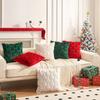 3D Pattern Pillow Case Christmas Tree Cushion Cover Fashion Christmas Plush Pillowcase  Home Decor