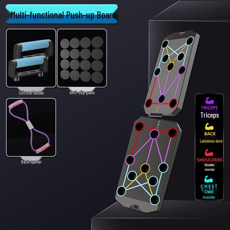 Multifunctional Push-up & Abdominal Muscle Trainer for Home Fitness