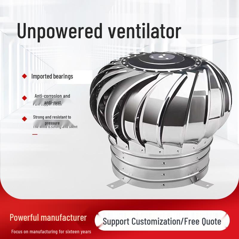 

Ветровой шар из нержавеющей стали для кровельной вентиляции дымоходных систем фабрики или фермы