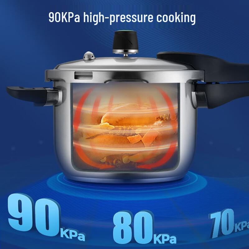 ASD 304 Stainless Steel Explosion-Proof Pressure Cooker