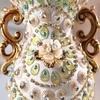 European Retro Resin Double Ear Vase, Three-dimensional Dried Flower Arrangement, Living Room, Office Decoration, Home Decor