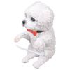Playful Canine Inspired Tissue Dispenser High Quality Resin Construction Unique Gift For Housewarming Party
