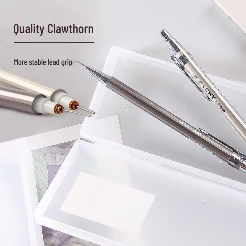 Chen&Guang MP1001 Mechanical Pencil 0.5mm/0.7mm Weighted Metal Drafting Pencil for Students