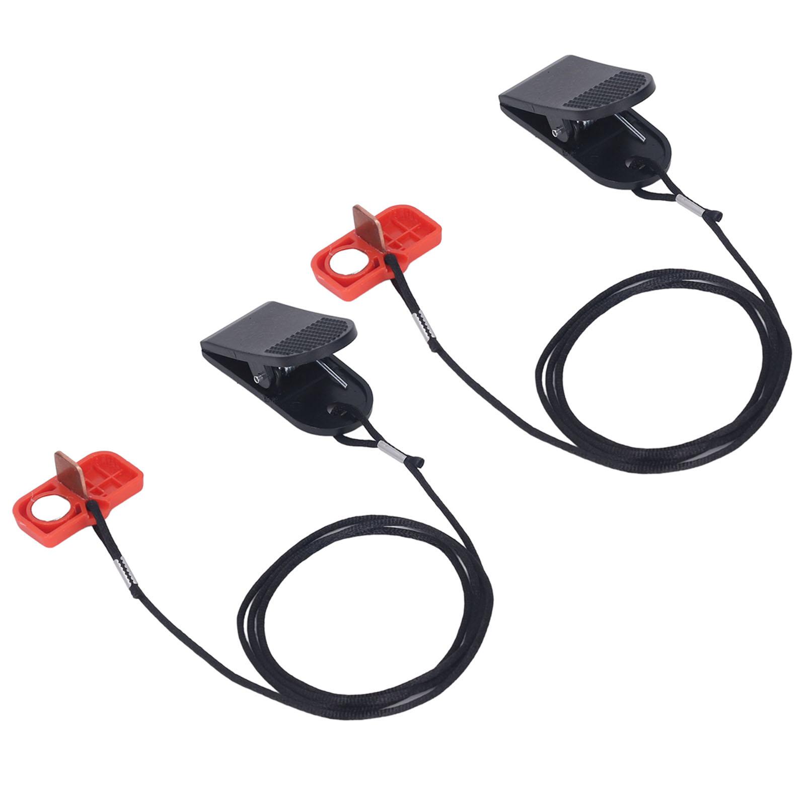 

2шт. Выключатель безопасности беговой дорожки, аварийная остановка, магнитный зажим, замок безопасности, ключ запуска беговой дорожки, красный