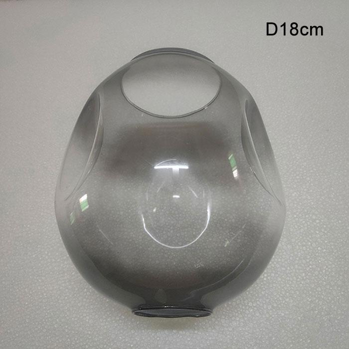 

DNA Shades Нерегулярна люстра Glass Replacement Lamp Abasur for Lindsey DNA Geometry small big E27 Lights Cover