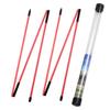 Golf Alignment Sticks 2 Sets 48inch Alignment Practice Rods Collapsible 6 Colors Golf Alignment Sticks Golf Swing Training Tools 5