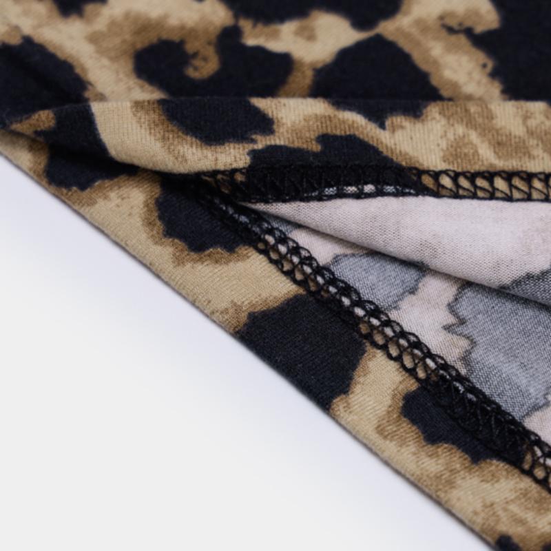 Leopard Print Sleeveless V-Neck Sexy Dress Women Bodycon Midi Dress Spring Fashion Streetwear Party Off Shoulder Elegant Festival Outfits