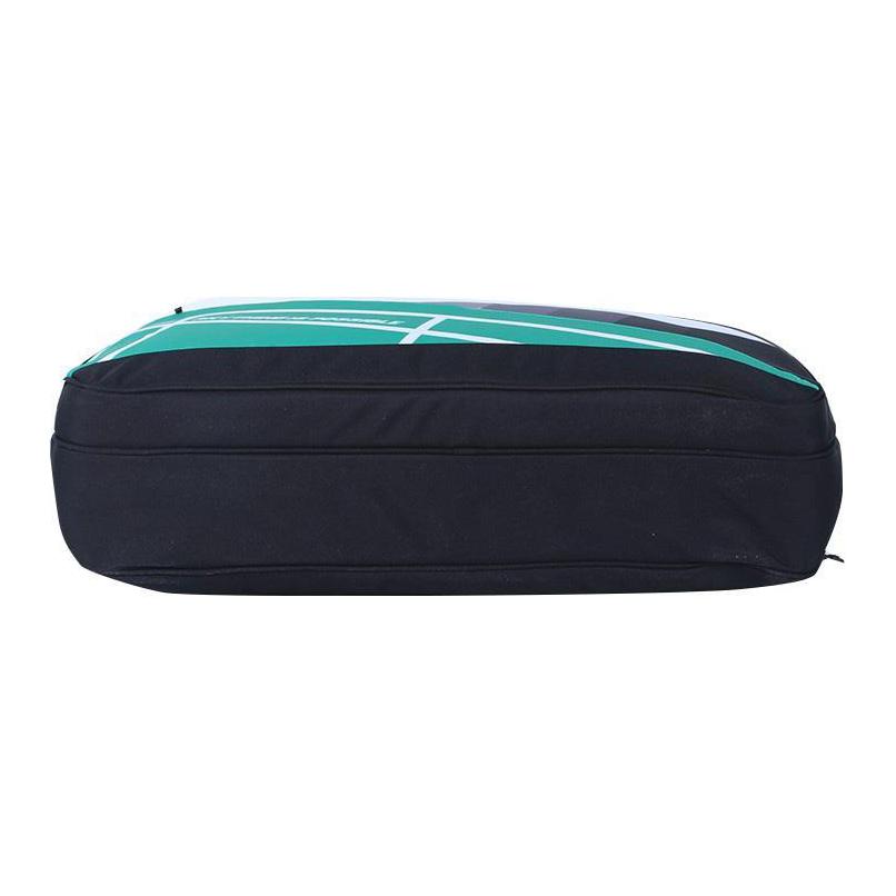 Li Ning Fabric Badminton Bag, One Shoulder Handbag Regular Unisex Black Green ABJS019-2