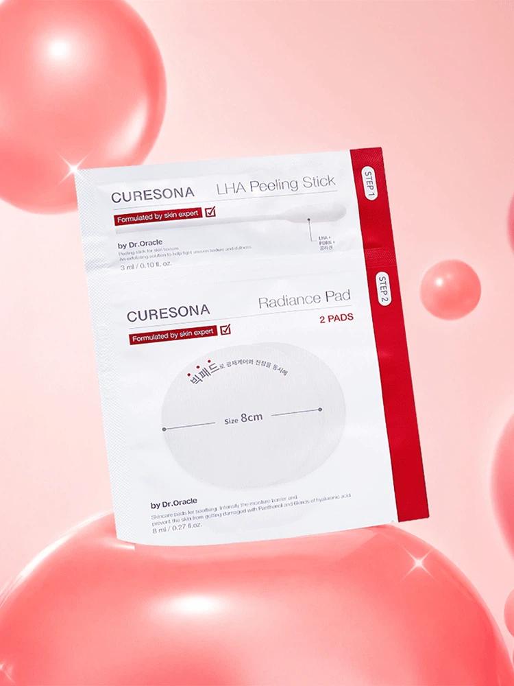 Dr.Oracle CureSona Real Toning Care Kit *10ea (Whitening Peeling /Radiance Peeling) Radiance Peeling