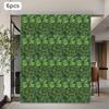 6PCS Artificial Greenery Wall Panels, Fake Ivy Leaf Decor, Green Vine Backdrop for Indoor Outdoor Decor, Home Garden Wall Deco