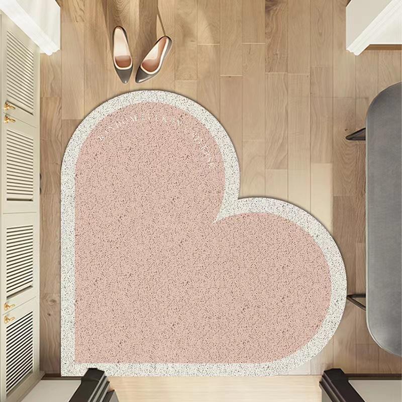 Moderní Jednoduchá Vstupní Rohožka Dveřní Dveřní Škrábací Rohožka na Nečistoty Snadná Údržba Odolná proti Opotřebení Protiskluzová Hedvábná Rohožka