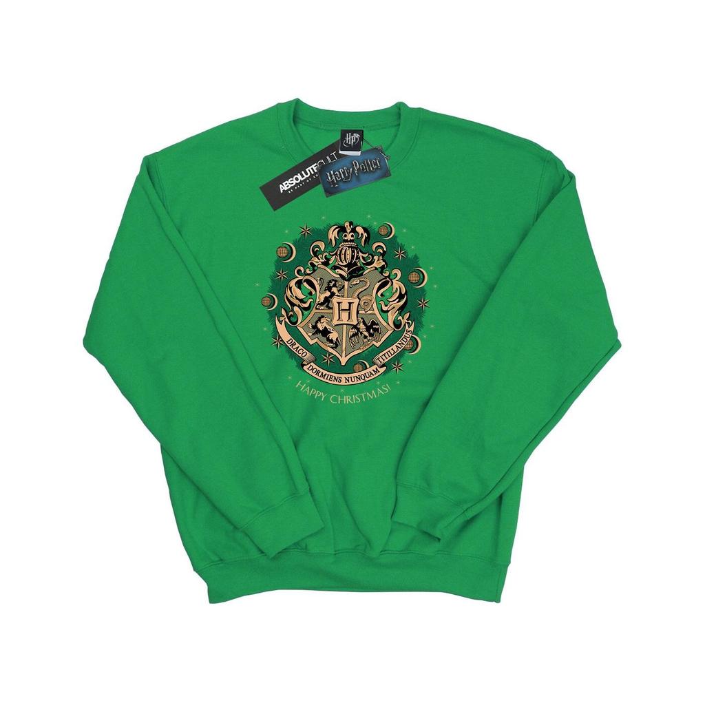 HARRY POTTER Herren-Sweatshirt mit Weihnachtskranz