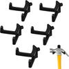 HHO-Double Head Storage Hanger-5 Pcs Tool Hooks For Suncast-Essential Wall Organizer For Shovels, Rakes Accessory Kit