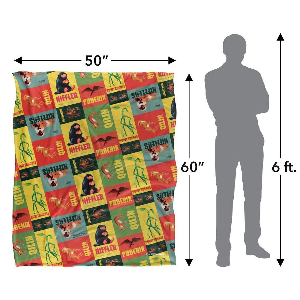 Fantastic Beasts Collage Blanket