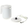 TIGER electric kettle, water boiler, stainless steel, 0.8L, prevents hot water from tipping over, prevents dry cooking, steam-free, matte white PCK-A0