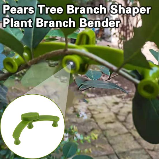 10Pcs Adjustable Plant Branch Bending Holder Flowers Fruit Tree Branch Pulling Shaping Device Plant Branch Bender Weather Resistant Bonsai Tool