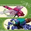 Miniature Insect and Plant Block Toys, Ideal Indoor Desk Decoration, Educational Assembly Toys for Kids, DIY Insect Model Gifts