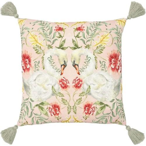 Evans Lichfield Heritage Tassel Swan Cushion Cover