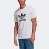 Adidas Originals Trefoil Running Sports Crew Neck Short Sleeve T-Shirt Men Tops White GN3463