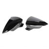Bright Black Mirror Covers for Seat Leon Lion 5F III ST FR Cupra Ibiza 6F V KJ1 Arona KJ7 - Replacement Mirror Case Covers