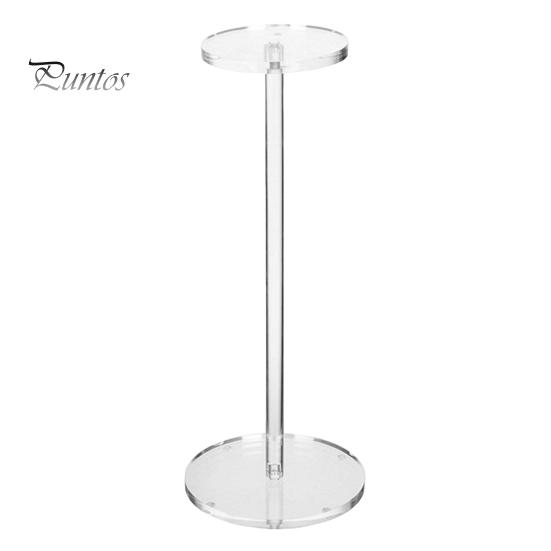 

Акриловая подставка для шляп, высокая устойчивость, прозрачный дизайн, простая установка, держатель для париков, держатель для шапок, органайзер для хранения 30cm Round