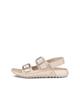 ECCO Cosmo Genuine Leather Strap Sandals 20690302378 Limestone Cm 3E Women's 24.0