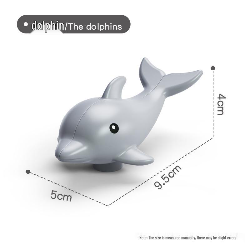 Large Animal Building Blocks: Dinosaur, Tiger, Elephant, Crocodile, Giraffe DIY Educational Toys for Kids