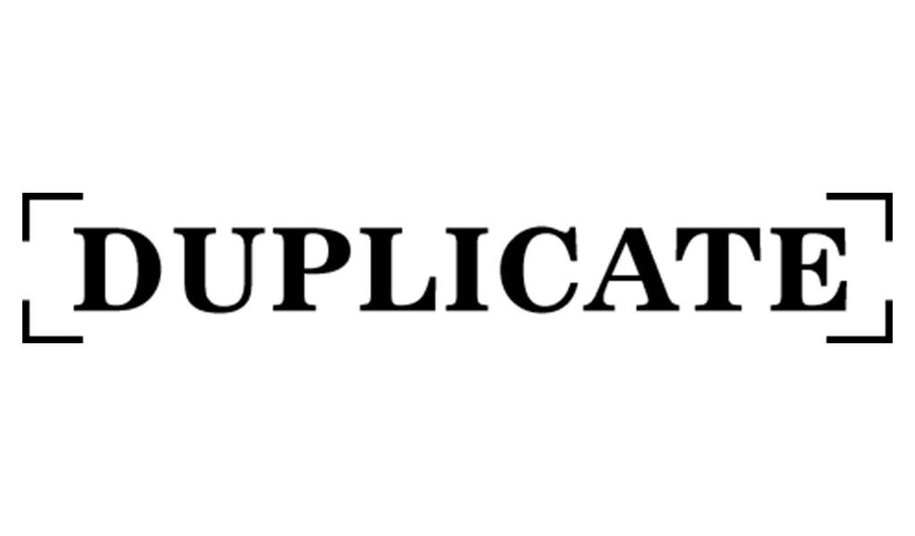 Printtoo Duplicate Self Inking Rubber Stamp Pre-Inked Office Stamp- Home Office Business Stationery, Black- 42 x 9