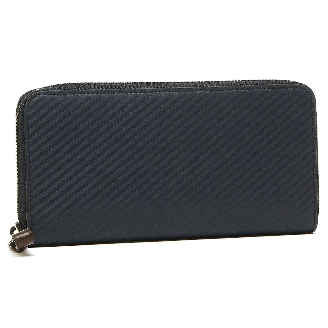 

Dunhill long wallet round zipper chassis Chassis navy L2A218N men s [item] синій