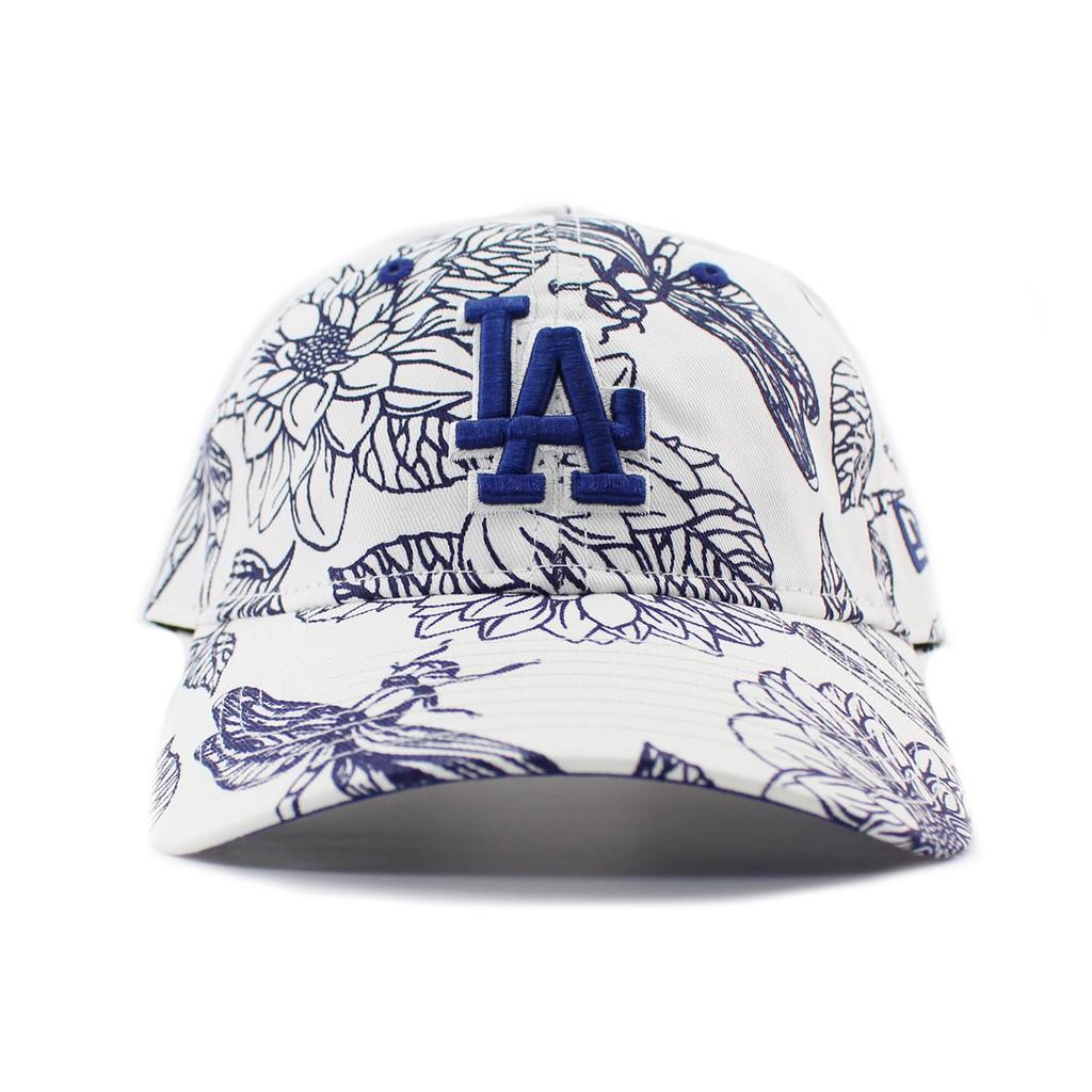 New Era 9TWENTY Strapback Los Angeles Dodgers MLB Floral Core Classic Strapback Los Angeles Dodgers Women's Cap, Cap, White, [Used]