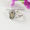 Smoky Topaz Ring, Dainty Ring, Capricorn Birthstone Ring, Handmade Ring for Gift, 925 Sterling Silver Marquise Topaz Ring, Gift for her