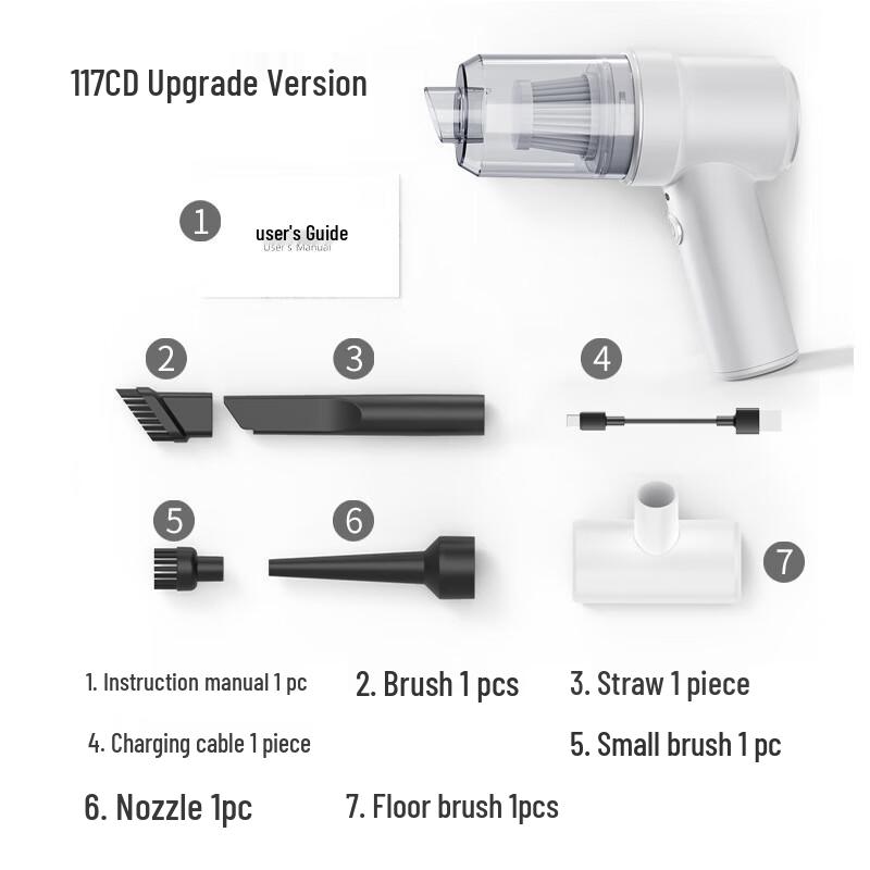 Beiduo Yang Wireless Handheld Car Vacuum Cleaner & Air Blower