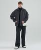 Comspace1980 Wool Blend Blouson Coat_Charcoal