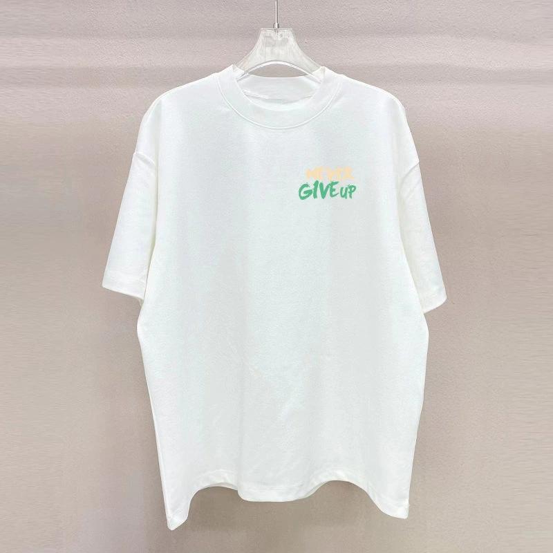 2025Printed Short Sleeve Plus Size Women's Short Sleeve T-Shirt Summer Loose Women's T-Shirt High Quality Letter Pattern