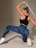 Women's High Waisted Tie Dye Yoga Pants - High Elasticity Tight Fitting Hip Lifting Design, Fitness and Sports Tight Pants.