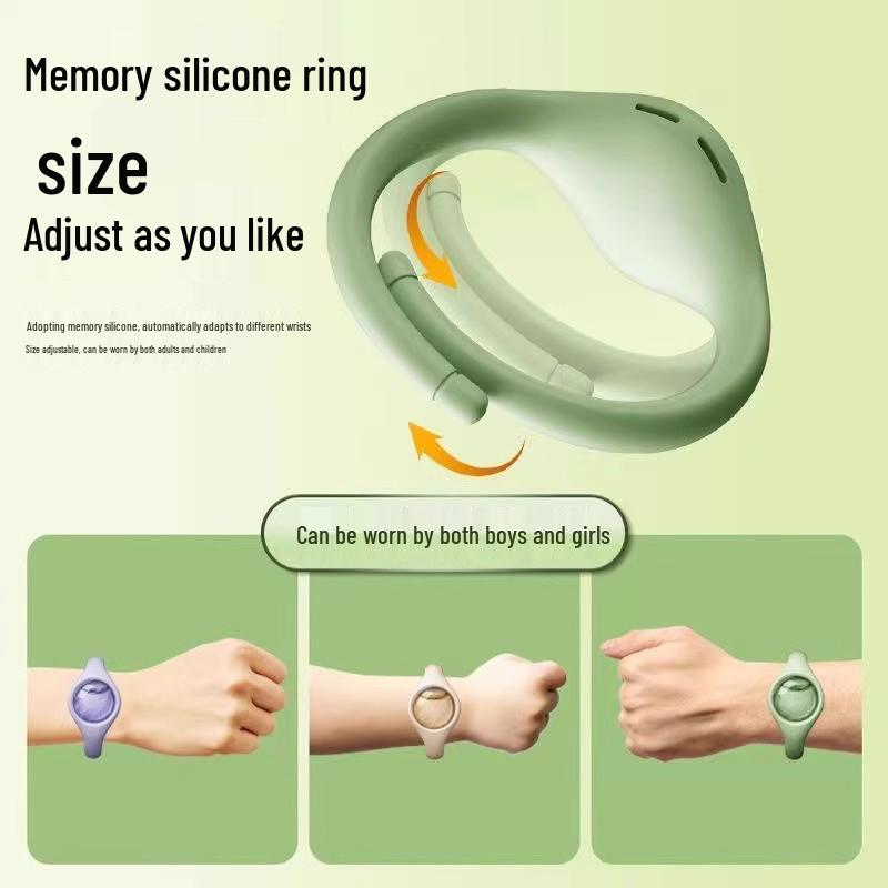 Portable Mosquito Repellent Bracelet for Babies, Children & Adults - Ideal for Indoor/Outdoor Use