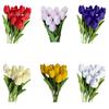 Decorative Life 10Pcs/Set Artificial Tulip Flowers Home Wedding Party Decor Gift Photograph Prop