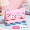Series Lotso And Mickey Print Design Pencil Case Large Capacity Stationery Organizer For Students