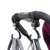 Xiaomi 1/2PCS Pram Hook Multifunctional 360 Degree Rotating Hanger Shopping Cart Car Seats Hooks Baby Stroller Accessories