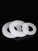 Black Nylon, Rubber, and Plastic Insulation Washers – Flat Round Gasket In Multiple Sizes (M2-M10)
