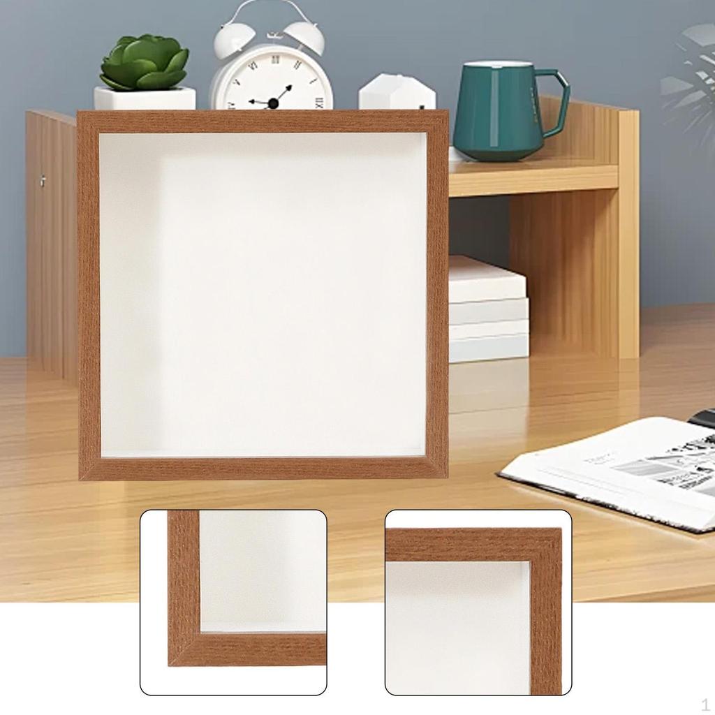 Shadow Box Travel Display Frame Decorative Ticket Holder for Movie Events Concert Tickets