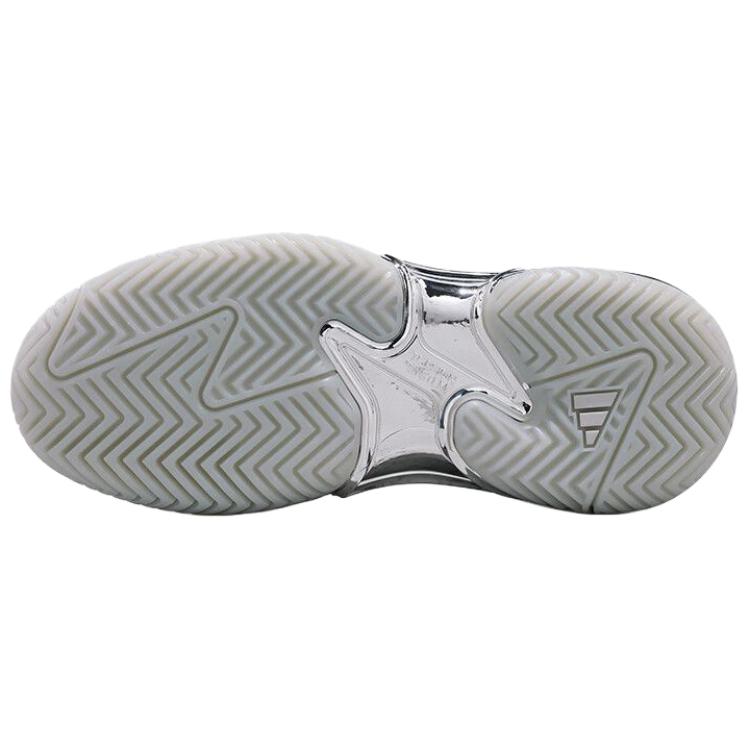Adidas  Barricade 13 Silver Metallic Dash Grey Women Sneakers JR4223