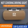 For Mazda SKYACTIV Axela Atenza CX30 CX5 CX8 CX9 MX5 RX8 Car Visor Sunglasses car Glasses Case Glasses Holder Glasses Clip Box