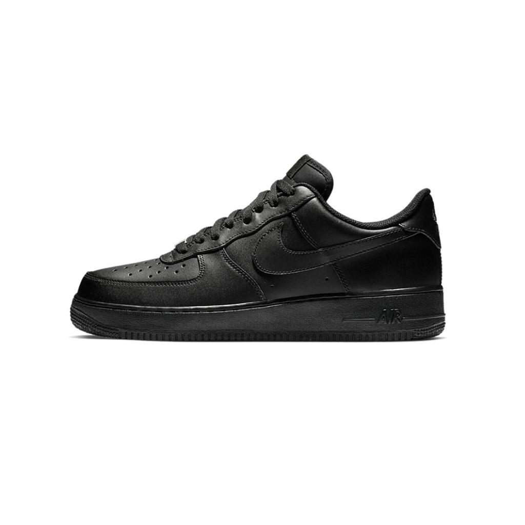 Nike Air Force 1 Slip Resistant Abrasion Resistant Low Top Skateboard Shoes Unisex Black Purple CW2288-001(Team575-)