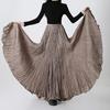 Women Skirt Skirt Elastic High Waist Maxi Pleated Dance Skirt Party