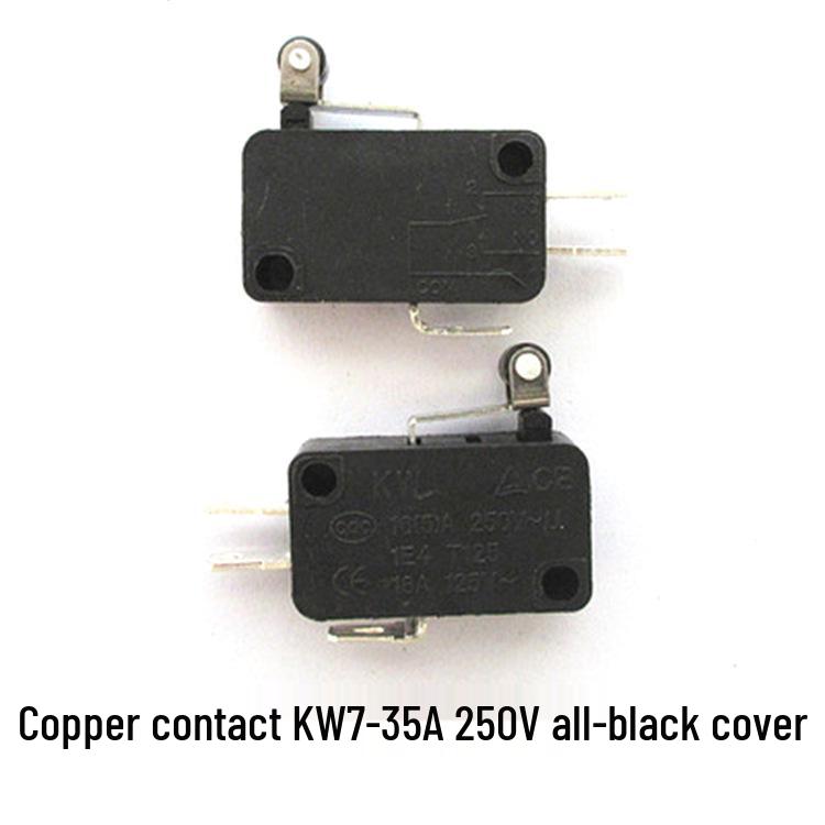 5A250V Kupfer-Berührung KW7 Mikroschalter - 1C/2C25 Dreibein-Hubbegrenzung