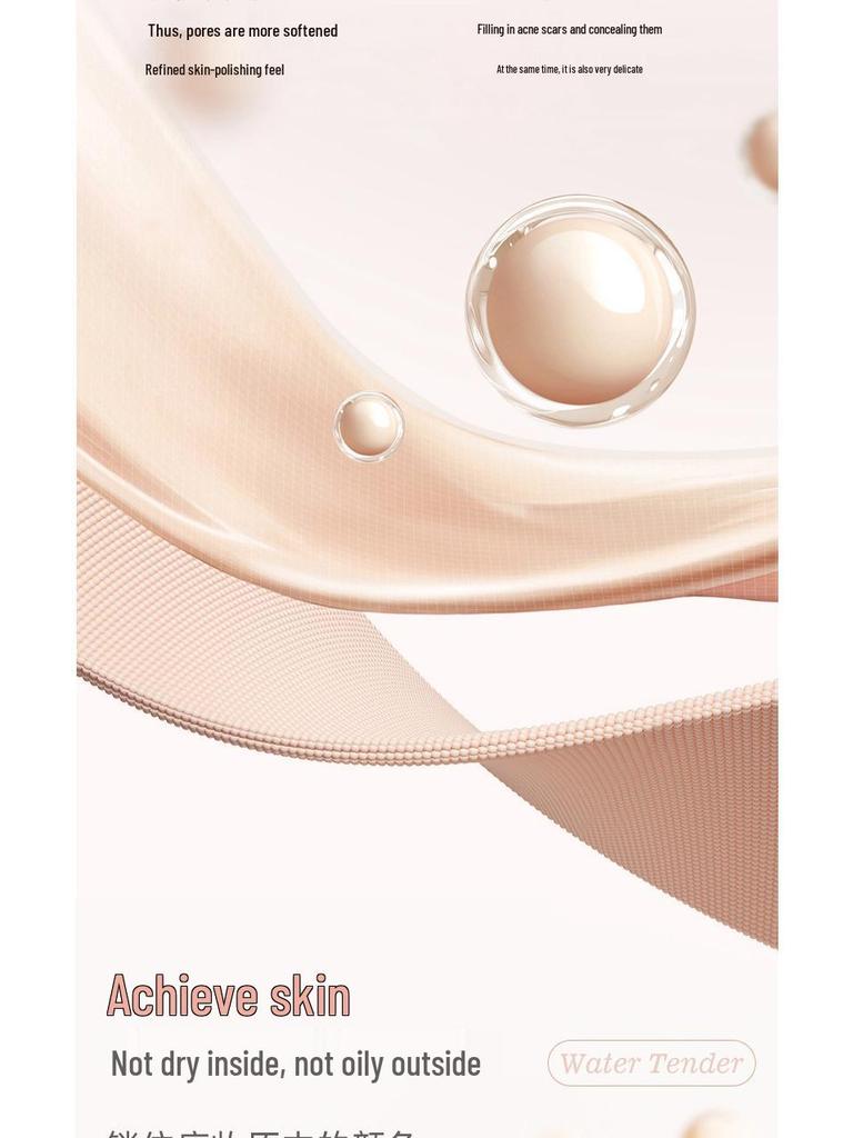 NOVO Translucent Gauze Cushion Foundation for Women - Concealing, Oil Control, Waterproof, Sweatproof, Long-lasting BB Cream.