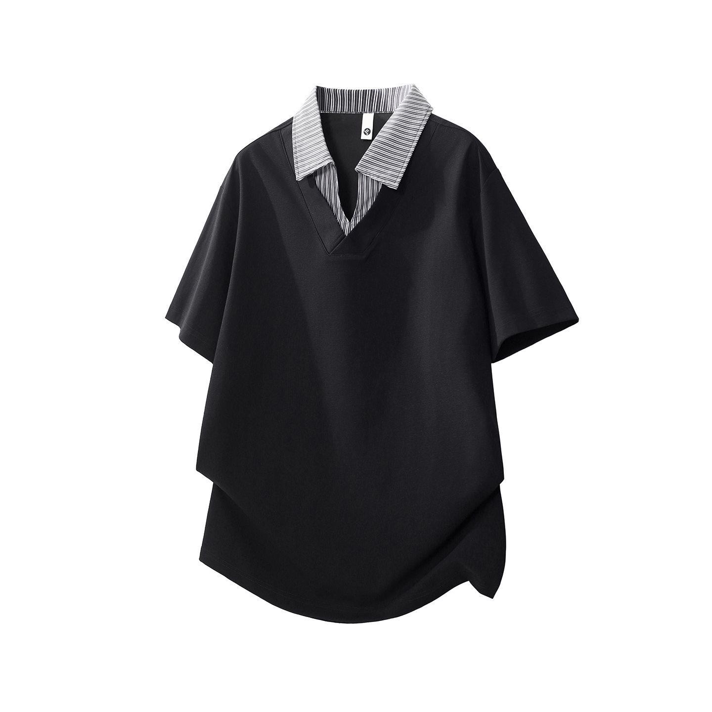 Trendy Summer 2026 Men s Japanese Style Versatile Short Sleeve Polo T-Shirt XL