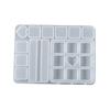 Nine for Palace Grid Silicone Epoxy Molds for Casting Photo Frame Resin Mold for DIY Personalized Photo Frame Mold for C